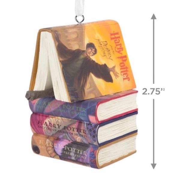 Hallmark Harry Potter “Books and Wand” Christmas Ornament (NWT) - Picture 4 of 11